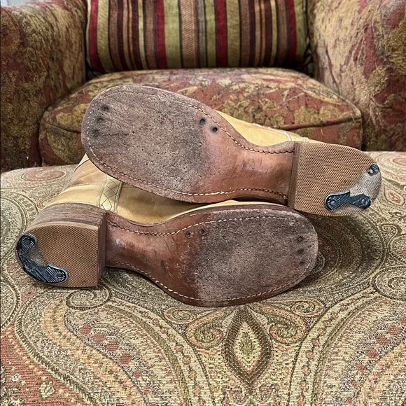 Frye Black Label Stitching Horse Boots 6B - Picture 6 of 12